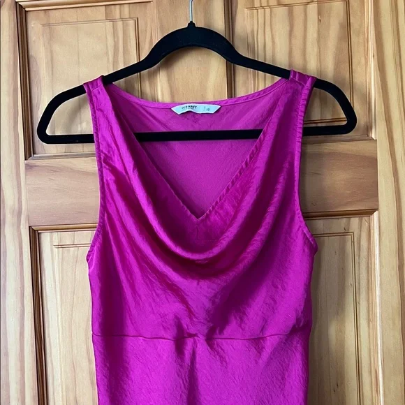 Old Navy Magenta Midi Dress - Picture 2 of 12